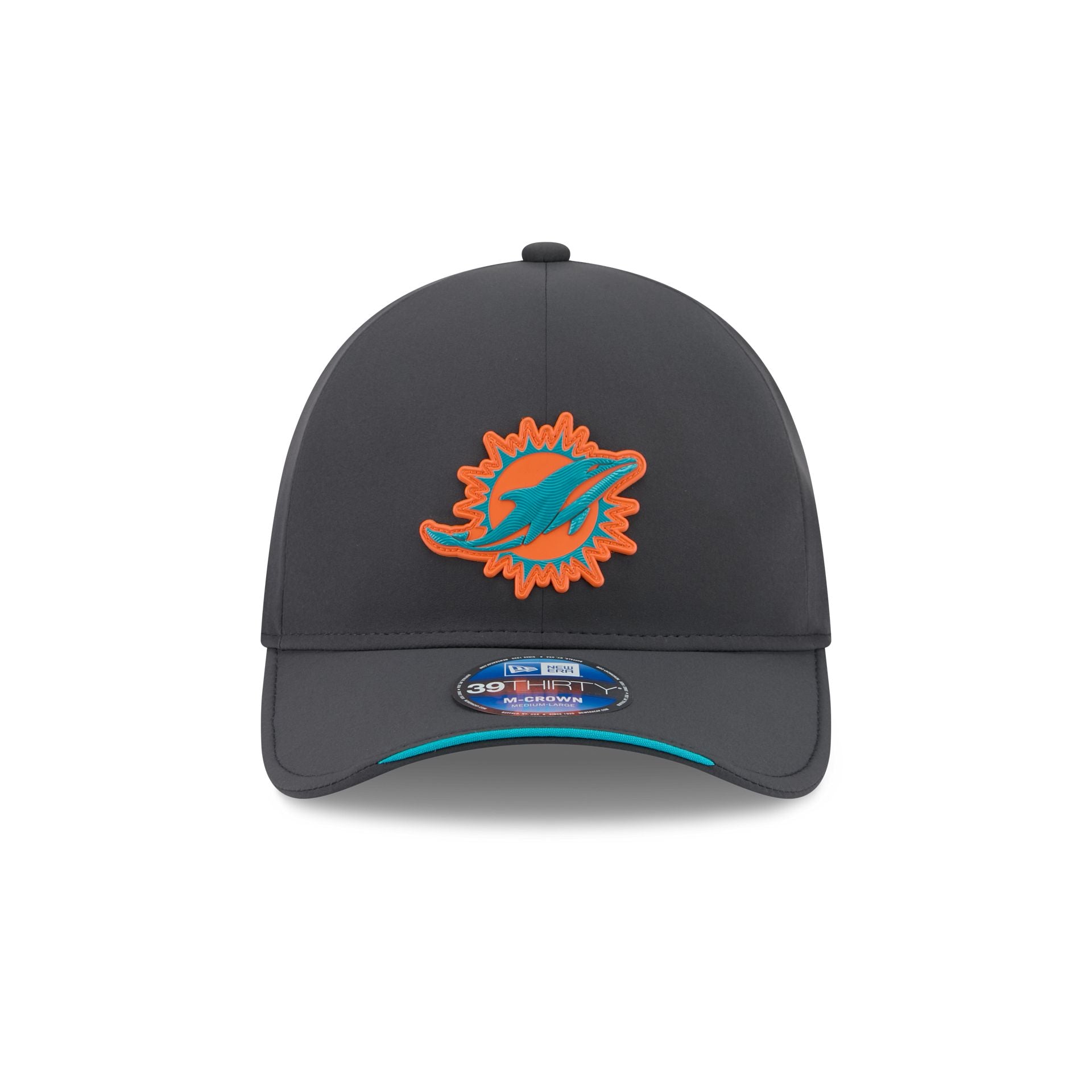 Miami Dolphins 2026 Sideline Cold Weather 39THIRTY M-Crown Stretch