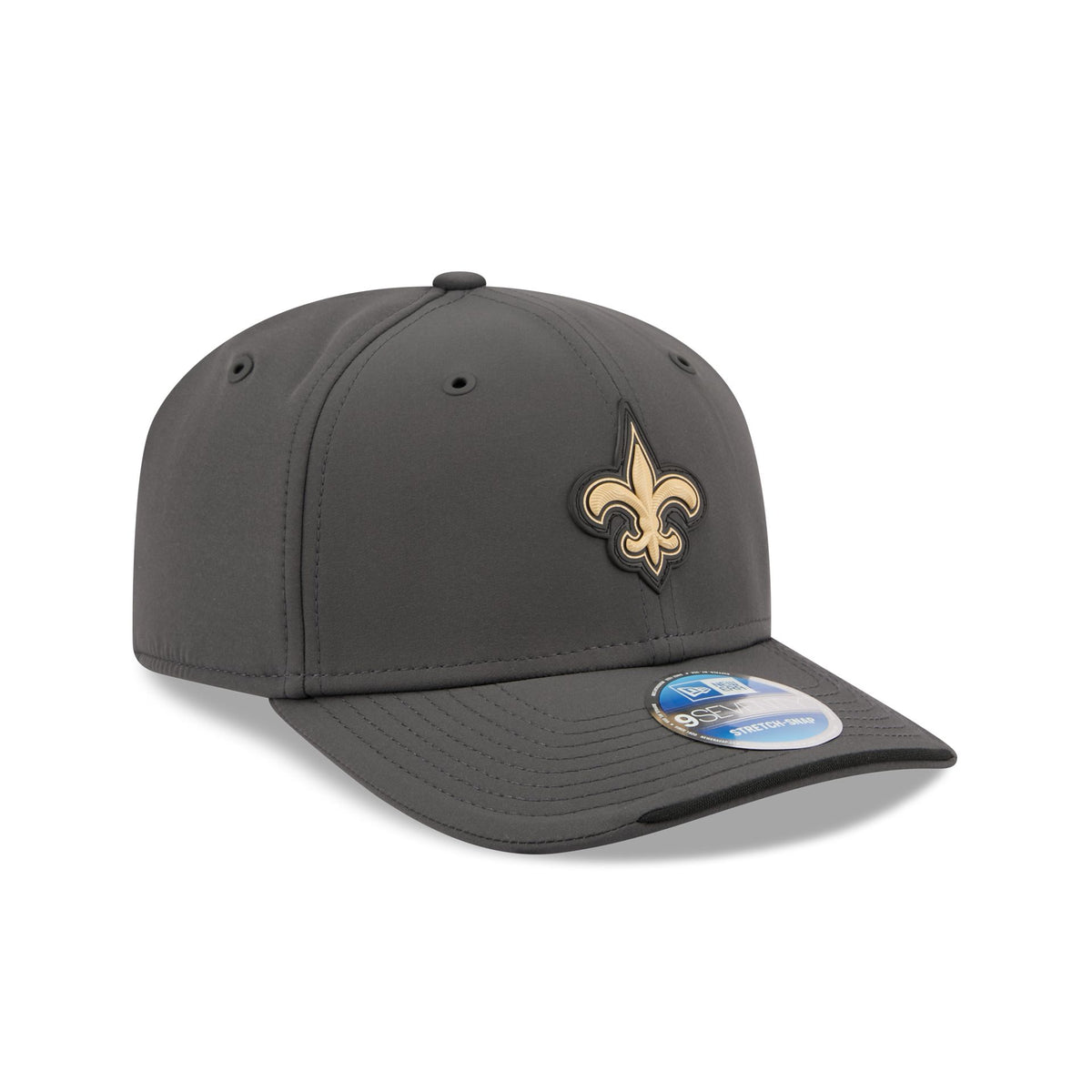 New Orleans Saints 2026 Sideline Cold Weather 9SEVENTY Stretch-Snap Hat