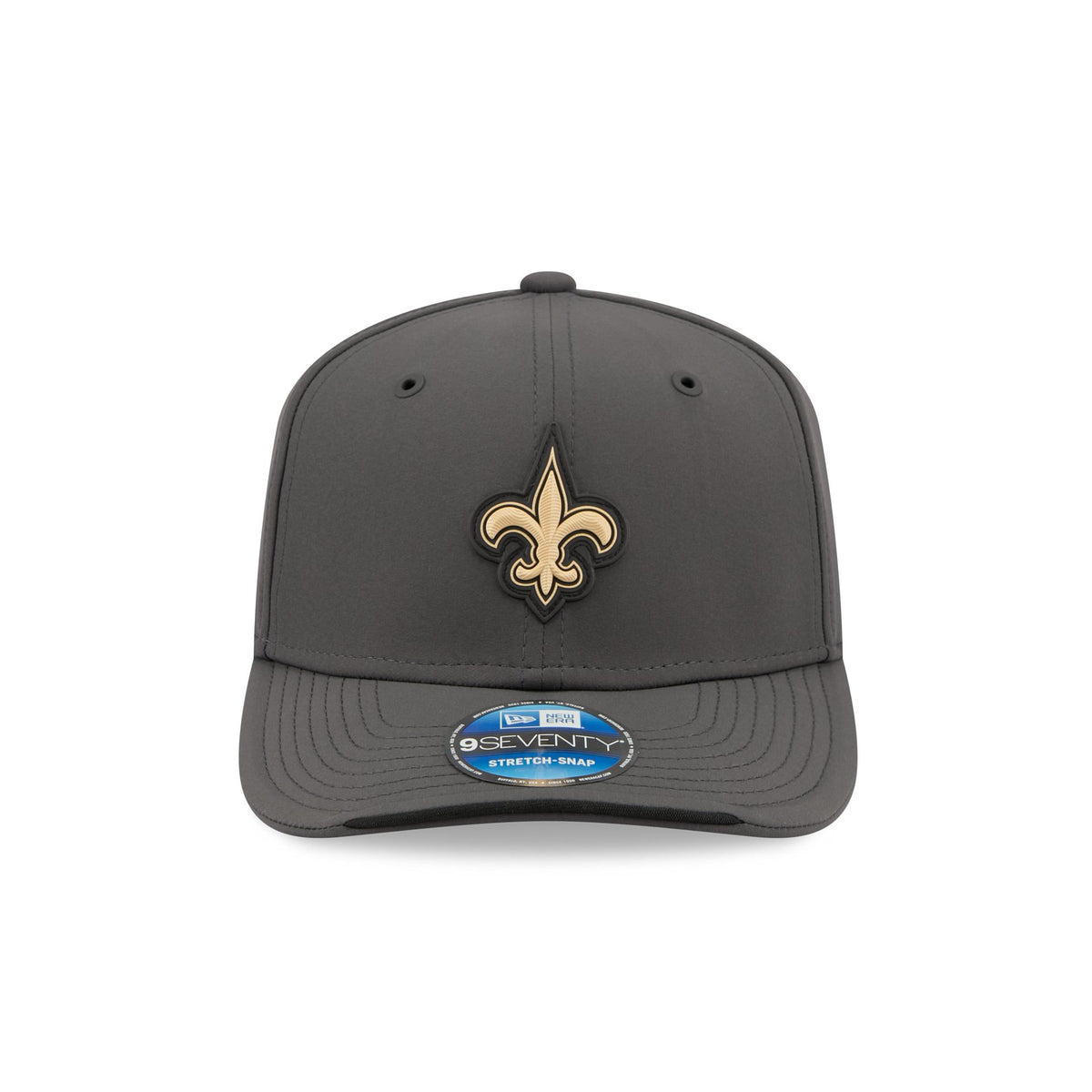 New Orleans Saints 2026 Sideline Cold Weather 9SEVENTY Stretch-Snap Hat