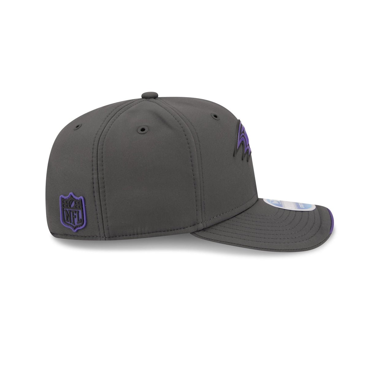 Baltimore Ravens 2026 Sideline Cold Weather 9SEVENTY Stretch-Snap Hat