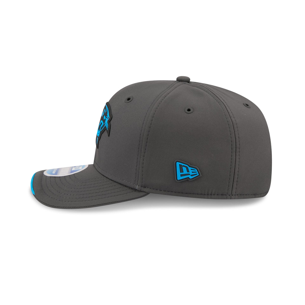 Carolina Panthers 2026 Sideline Cold Weather 9SEVENTY Stretch-Snap Hat