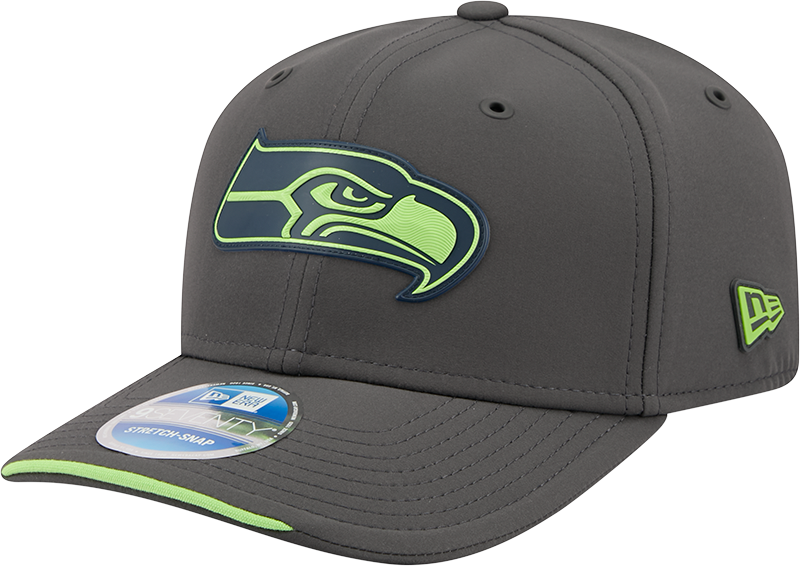 Seattle Seahawks 2026 Sideline Cold Weather 9SEVENTY Stretch-Snap Hat