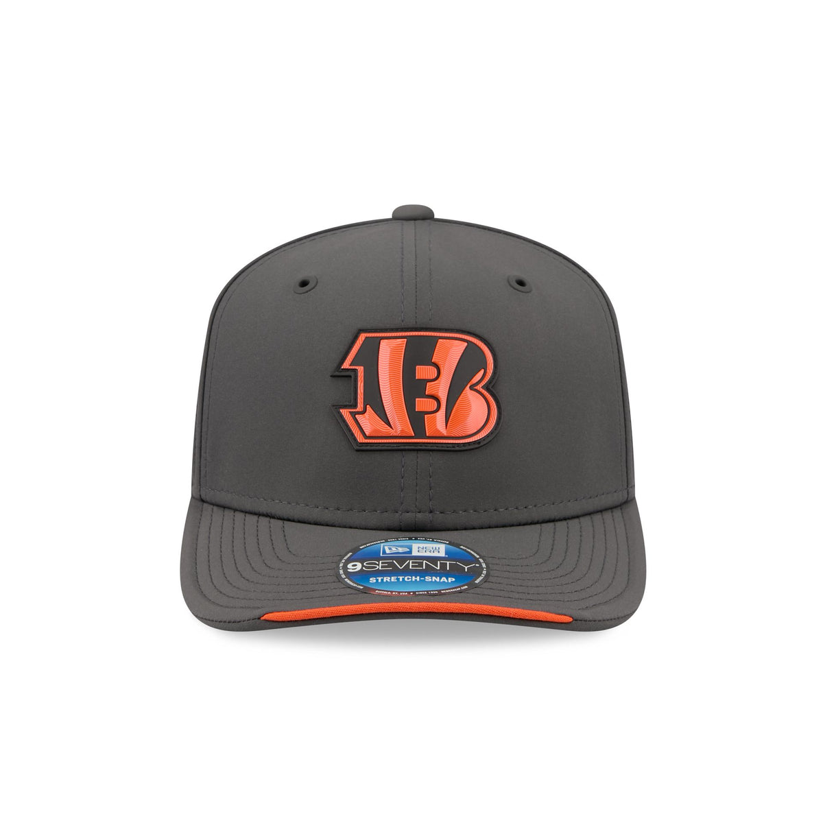 Cincinnati Bengals 2026 Sideline Cold Weather 9SEVENTY Stretch-Snap Hat