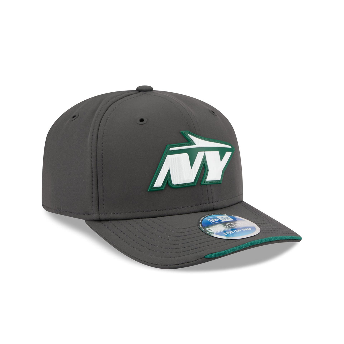 New York Jets 2026 Sideline Cold Weather 9SEVENTY Stretch-Snap Hat