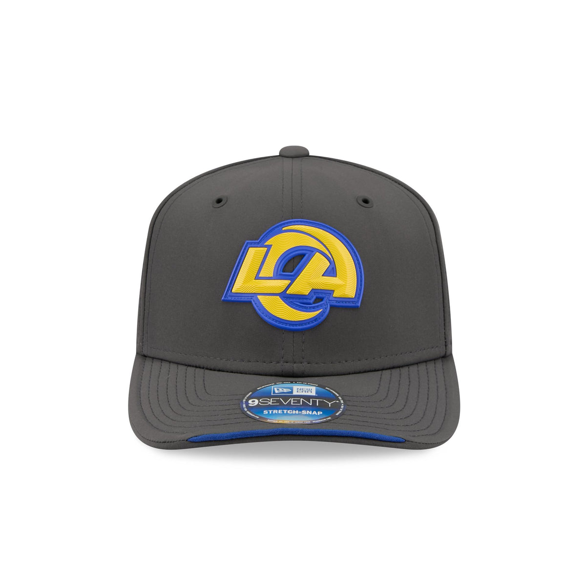 Los Angeles Rams 2026 Sideline Cold Weather 9SEVENTY Stretch-Snap Hat