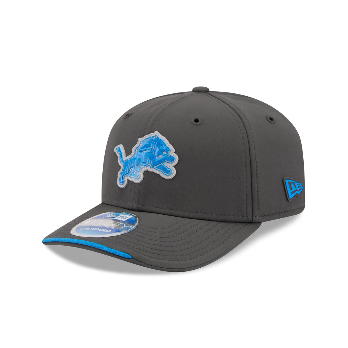 Detroit Lions 2026 Sideline Cold Weather 9SEVENTY Stretch-Snap Hat