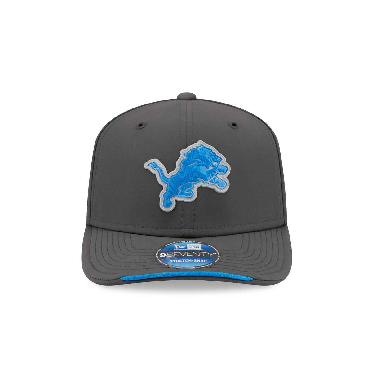 Detroit Lions 2026 Sideline Cold Weather 9SEVENTY Stretch-Snap Hat