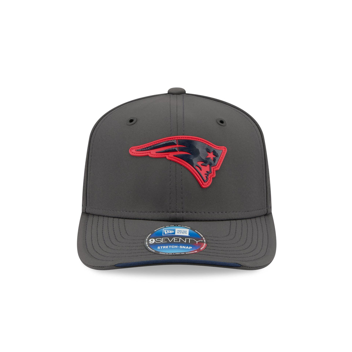 New England Patriots 2026 Sideline Cold Weather 9SEVENTY Stretch-Snap Hat