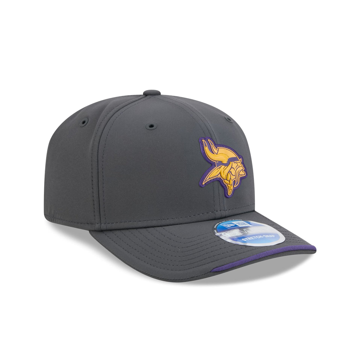 Minnesota Vikings 2026 Sideline Cold Weather 9SEVENTY Stretch-Snap Hat
