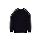 New York Yankees Contrast Sleeve Navy Sweater