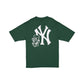 New York Yankees Pizza Green Graphic T-Shirt