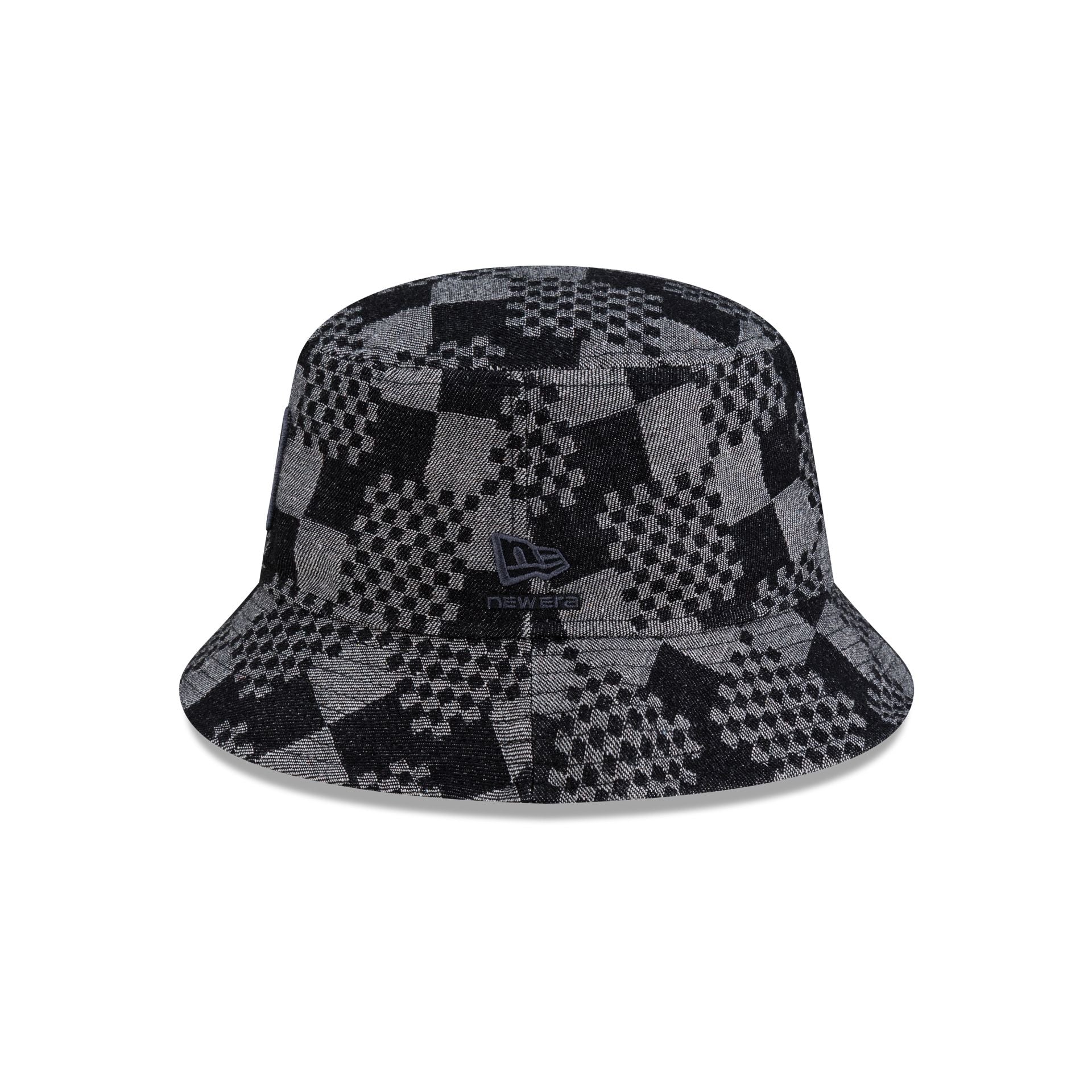 Oracle Red Bull Racing Patterned Black Denim Bucket Hat