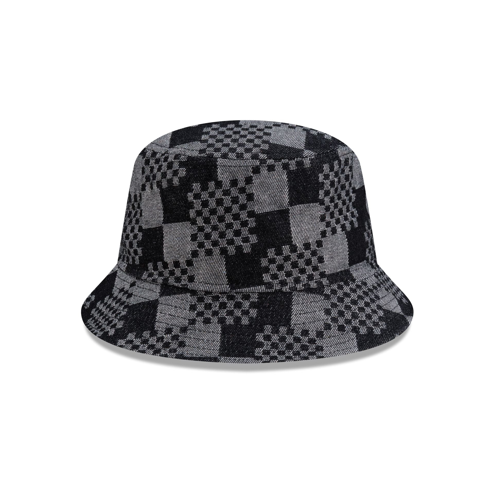 Oracle Red Bull Racing Patterned Black Denim Bucket Hat