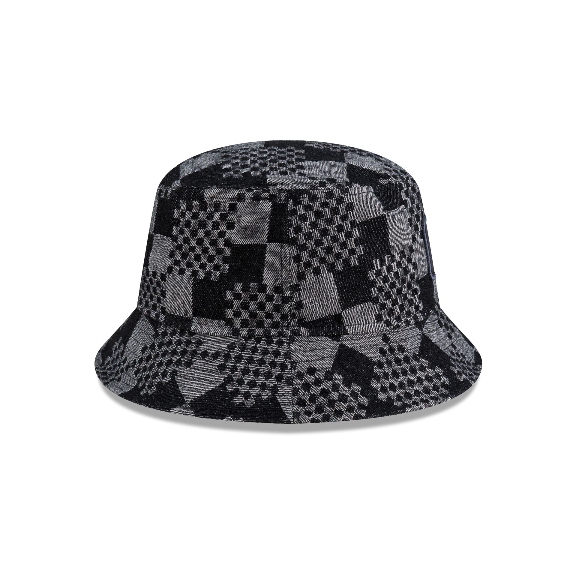 Oracle Red Bull Racing Patterned Black Denim Bucket Hat