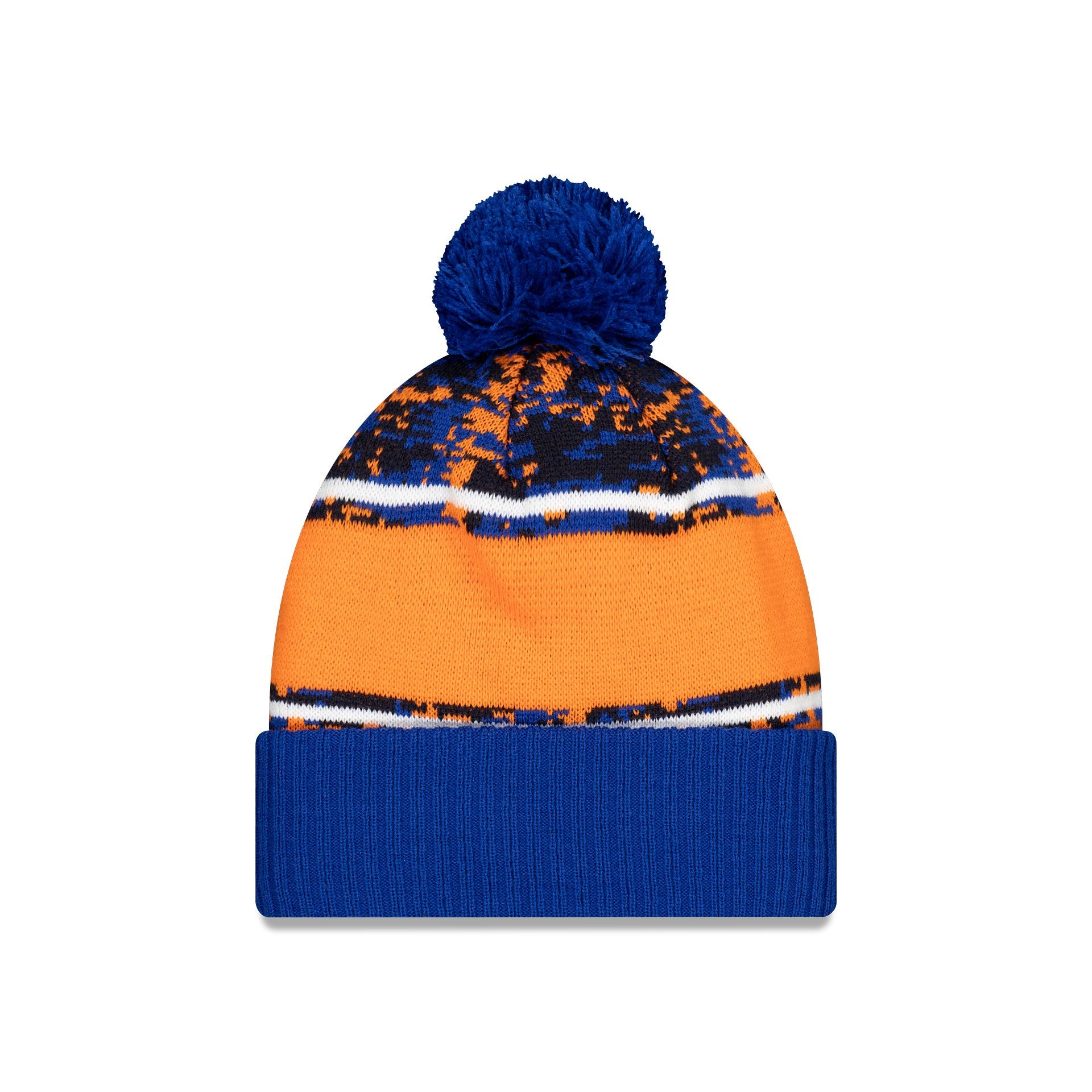 Oracle Red Bull Racing Digi Camo Sport Cuff Pom Knit Hat Knit