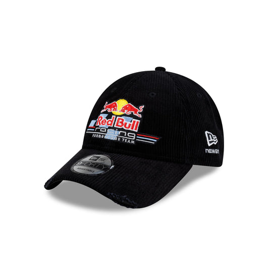 Oracle Red Bull Racing Distressed Black Corduroy 9FORTY Adjustable Hat