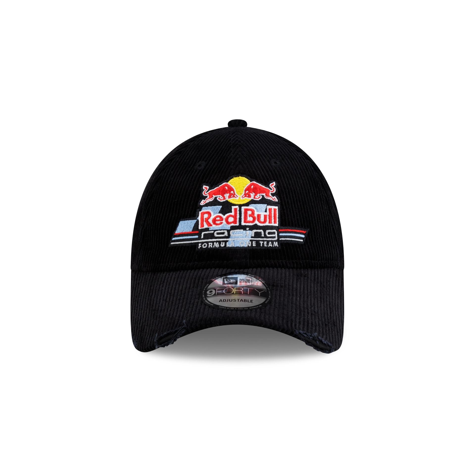 Oracle Red Bull Racing Distressed Black Corduroy 9FORTY Adjustable
