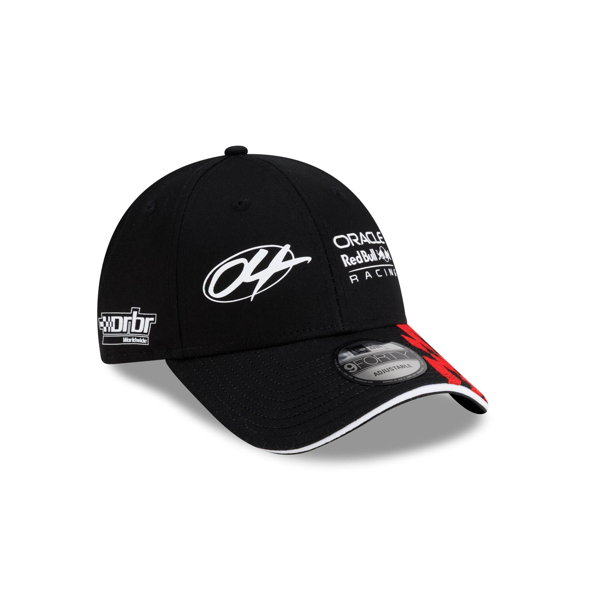 Oracle Red Bull Racing Checkerboard Black 9FORTY Snapback Hat