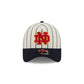 Big League Chew® x Notre Dame Fighting Irish Pinstripe 9FORTY A-Frame Trucker Hat
