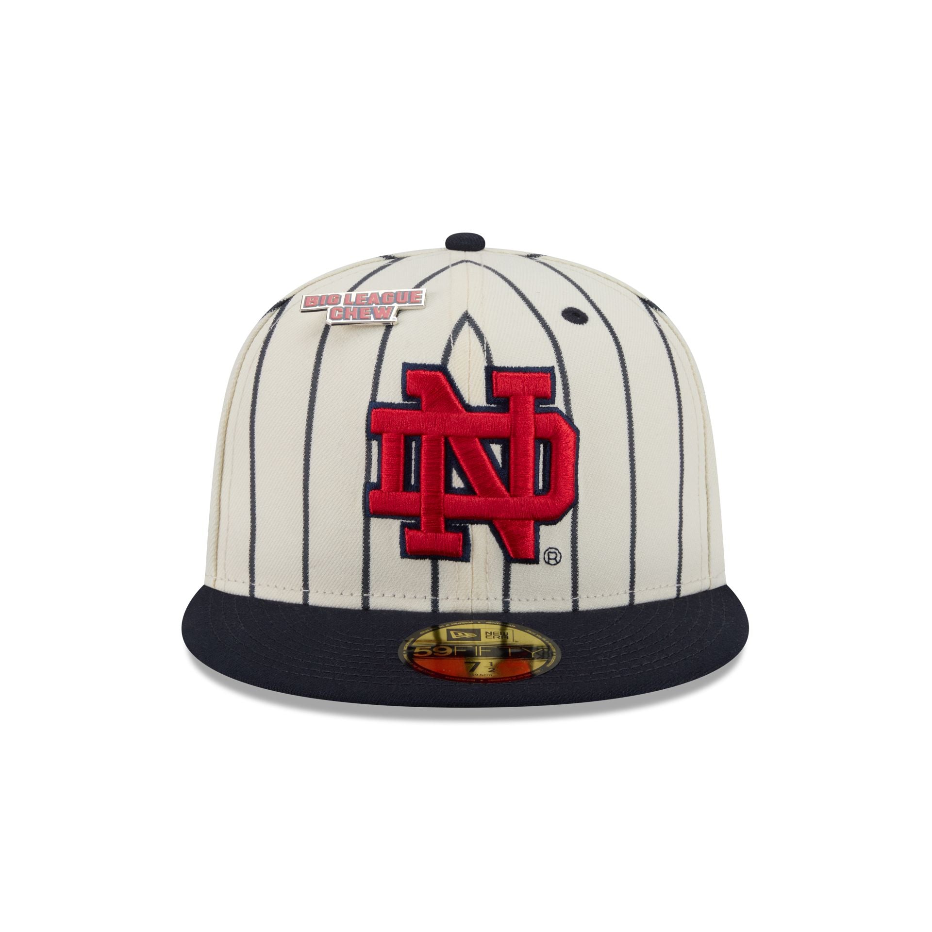 Big League Chew® x Notre Dame Fighting Irish Pinstripe 59FIFTY Fitted Hat