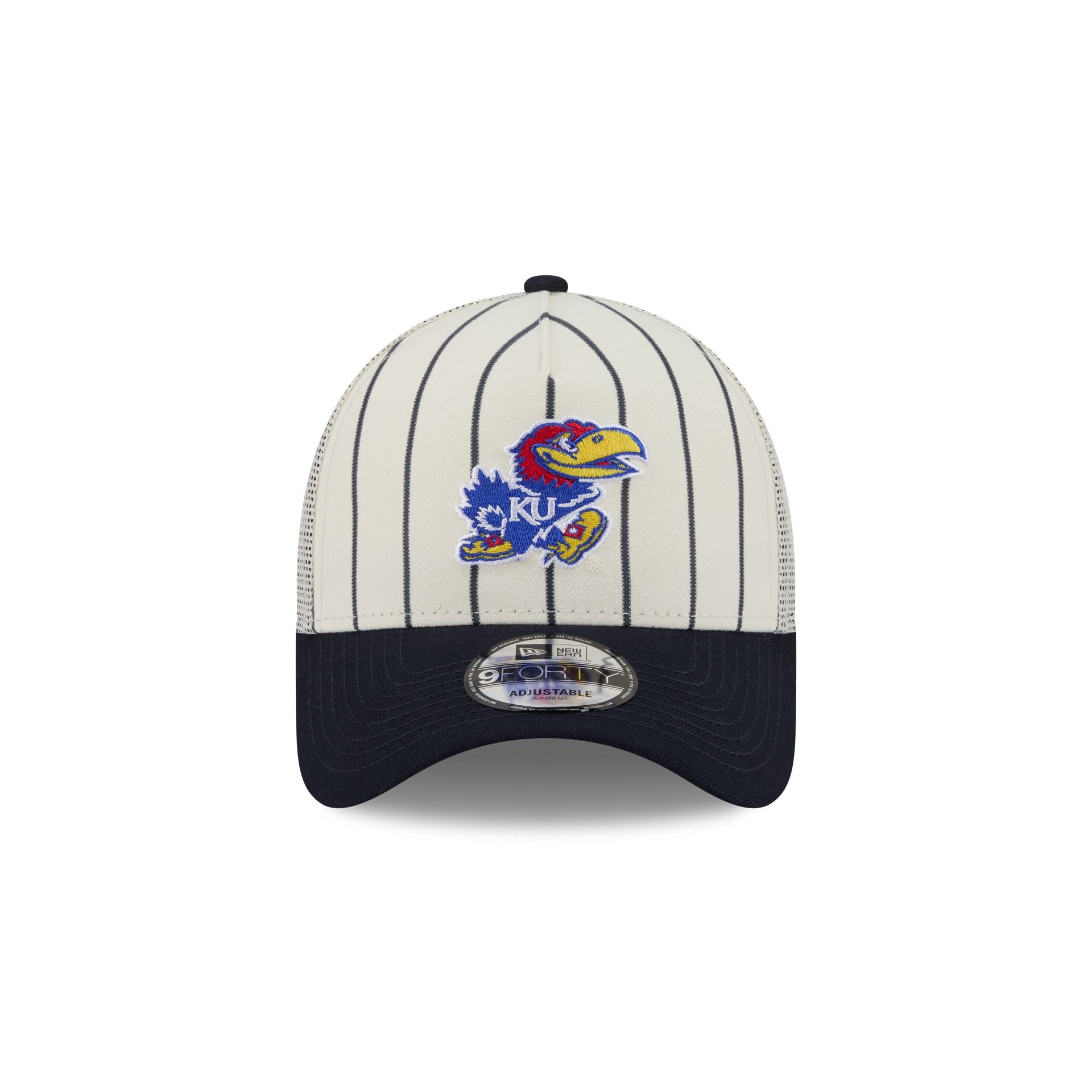 Big League Chew® x Kansas Jayhawks Pinstripe 9FORTY A-Frame Trucker Hat