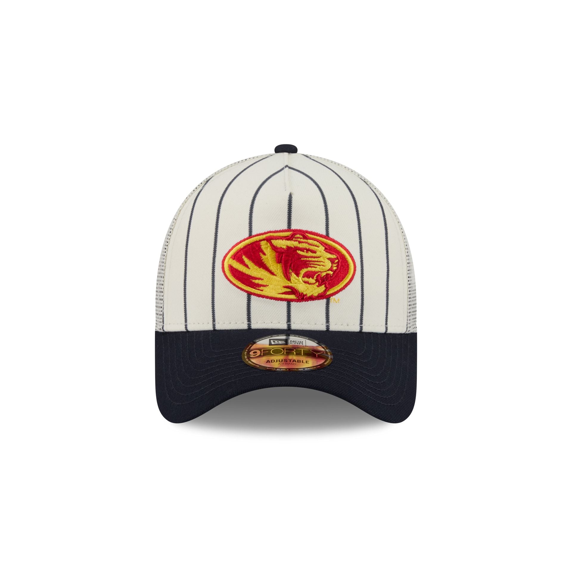 Big League Chew® x Missouri Tigers Pinstripe 9FORTY A-Frame Trucker Hat