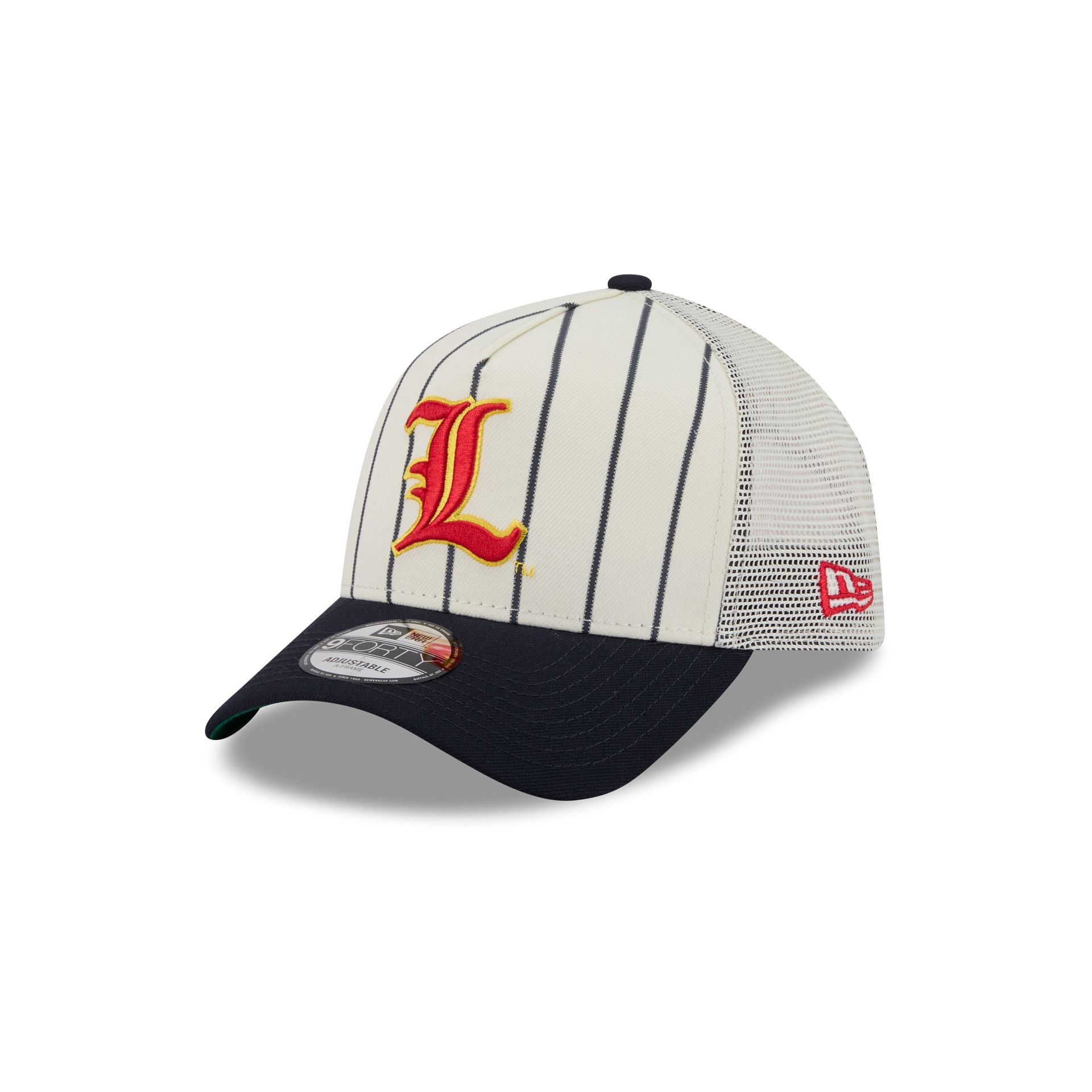 Big League Chew® x Louisville Cardinals Pinstripe 9FORTY A-Frame Trucker Hat