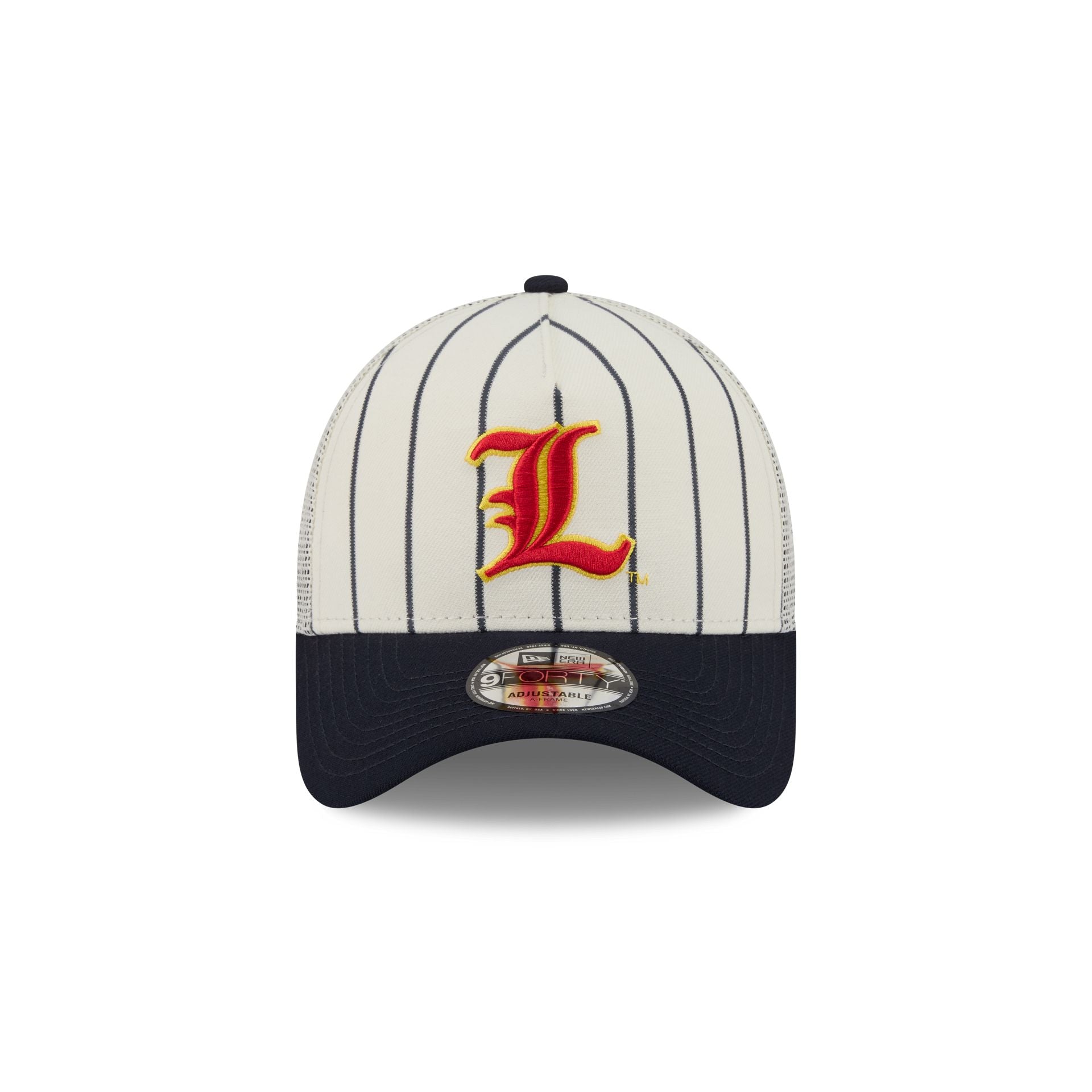 Big League Chew® x Louisville Cardinals Pinstripe 9FORTY A-Frame Trucker Hat