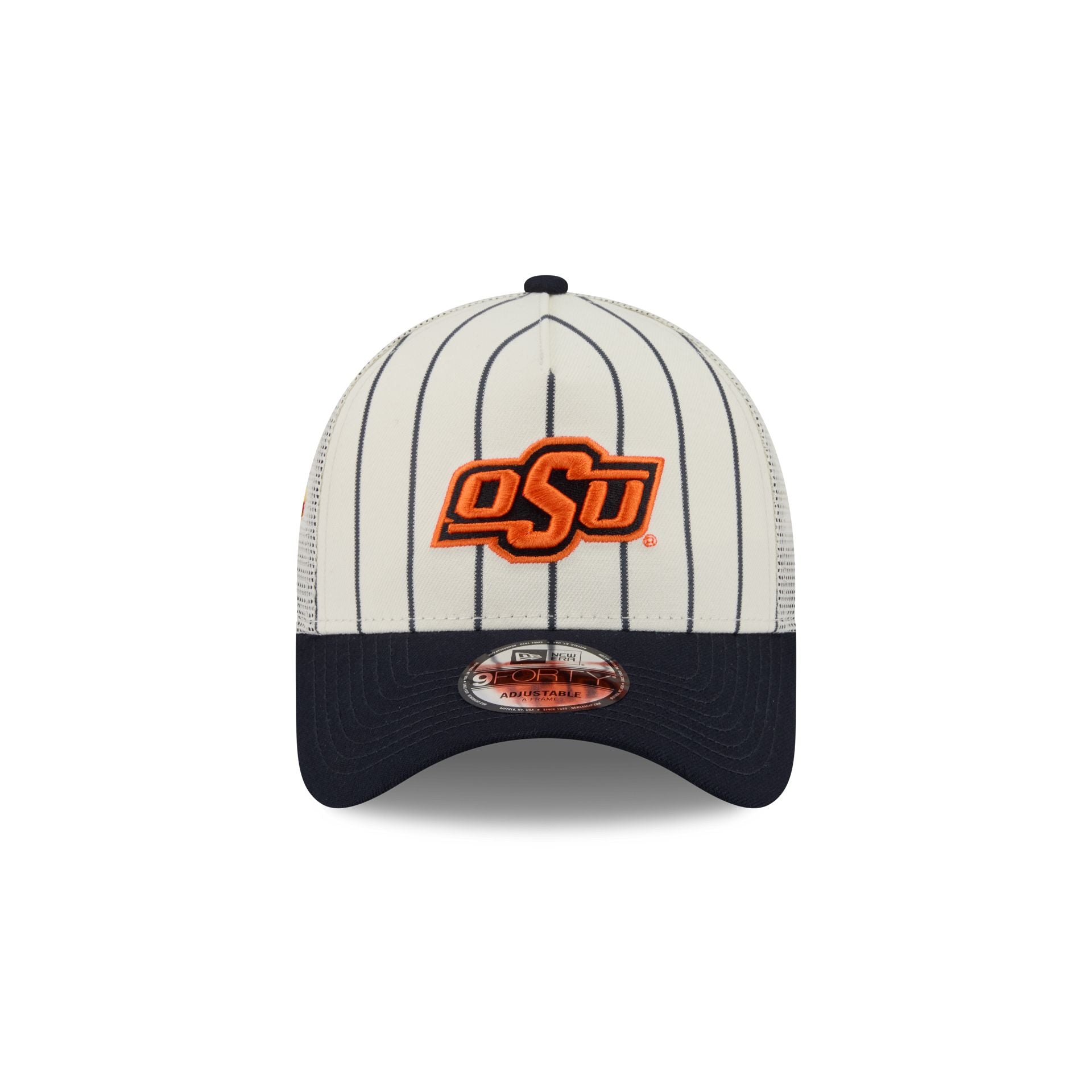 Big League Chew® x Oklahoma State Cowboys Pinstripe 9FORTY A-Frame Trucker Hat