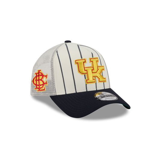 Big League Chew® x Kentucky Wildcats Pinstripe 9FORTY A-Frame Trucker Hat - New Era Cap