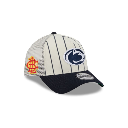 Big League Chew® x Penn State Nittany Lions Pinstripe 9FORTY A-Frame Trucker Hat - New Era Cap