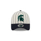 Big League Chew® x Michigan State Spartans Pinstripe 9FORTY A-Frame Trucker Hat