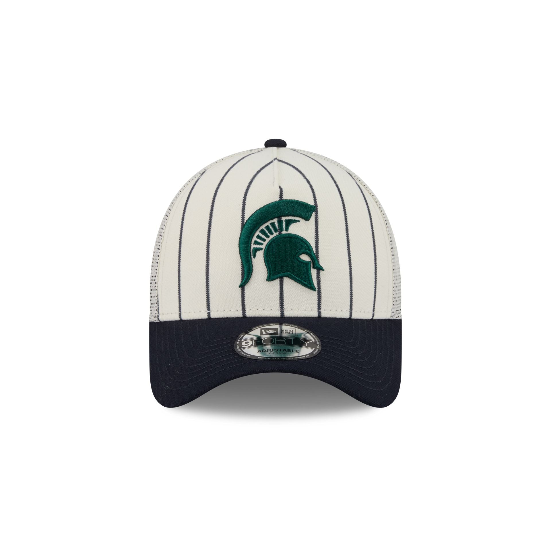 Big League Chew® x Michigan State Spartans Pinstripe 9FORTY A-Frame Trucker Hat