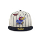 Big League Chew® x Kansas Jayhawks Pinstripe 59FIFTY Fitted Hat