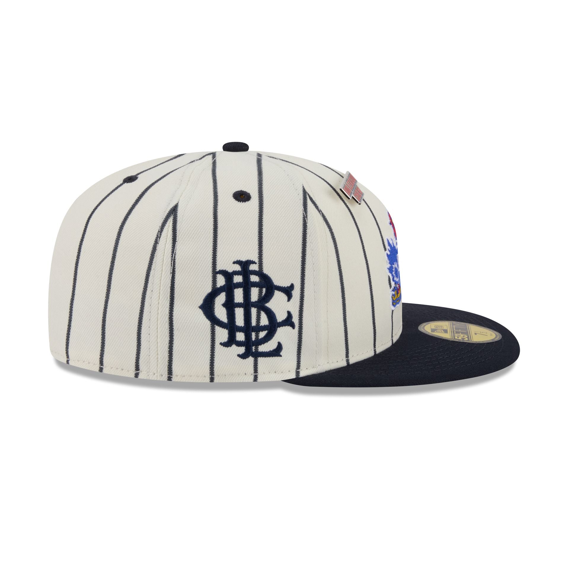 Big League Chew® x Kansas Jayhawks Pinstripe 59FIFTY Fitted Hat