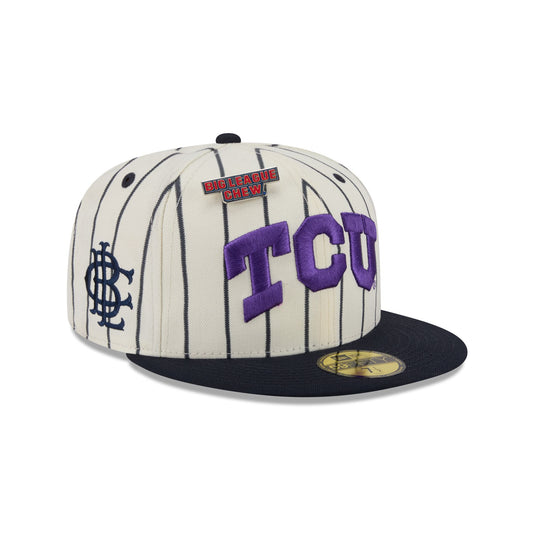 Big League Chew® x TCU Horned Frogs Pinstripe 59FIFTY Fitted Hat - New Era Cap