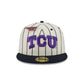 Big League Chew® x TCU Horned Frogs Pinstripe 59FIFTY Fitted Hat