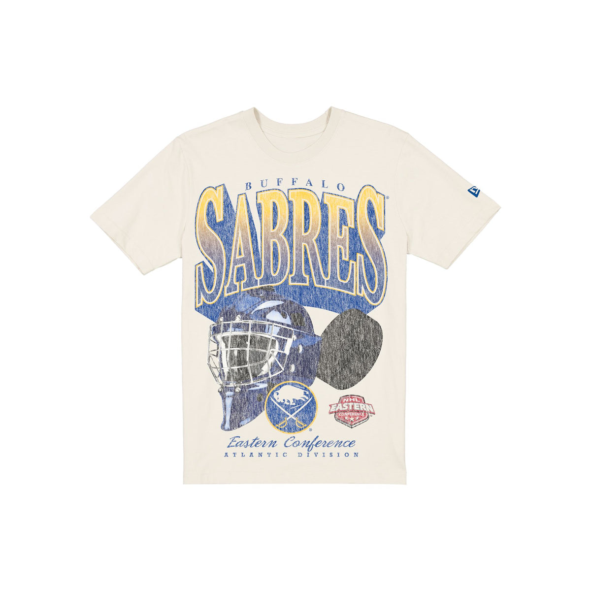 Buffalo Sabres Sport Classics Distressed Print Chrome T-Shirt