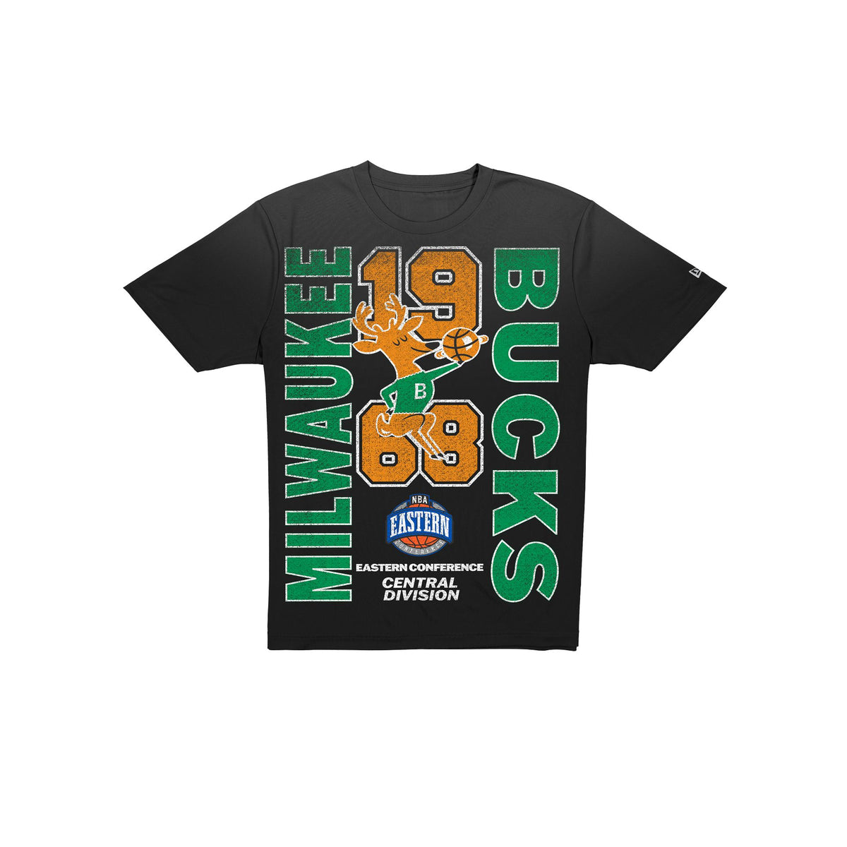 Milwaukee Bucks Sport Classics Washed Boxy T-Shirt