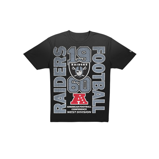 Las Vegas Raiders Sport Classics Washed Boxy T-Shirt