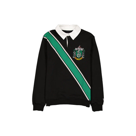 Harry Potter and the Sorcerer's Stone Slytherin Long Sleeve Rugby T-Shirt