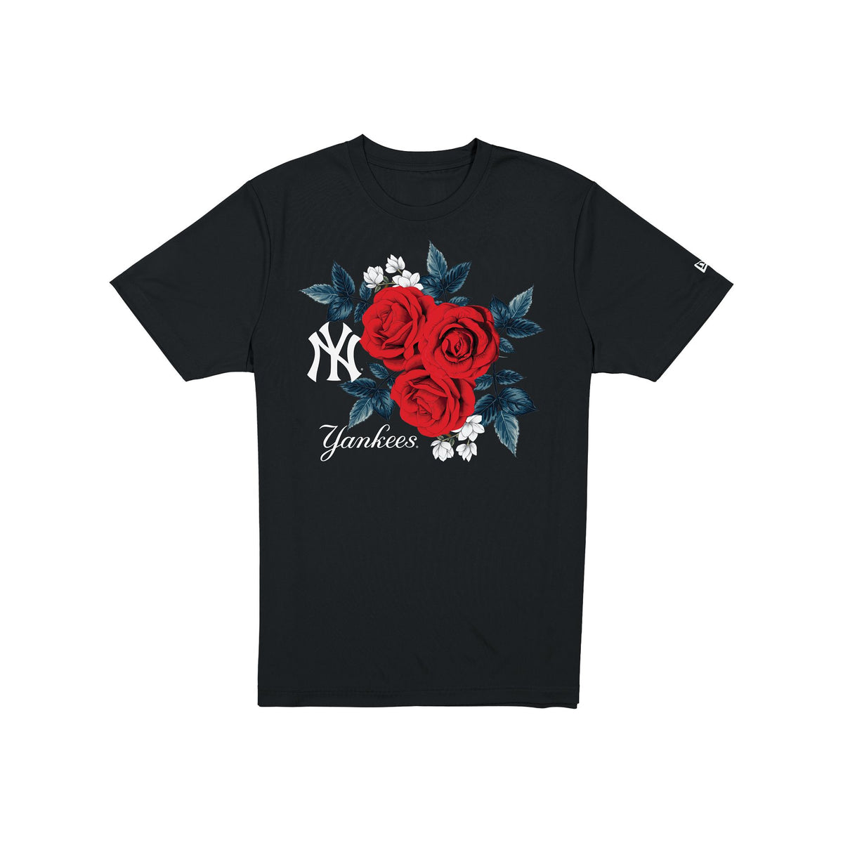 New York Yankees Roses T-Shirt