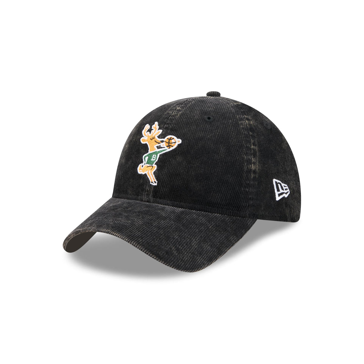 Milwaukee Bucks Washed Cord 9TWENTY Adjustable Hat