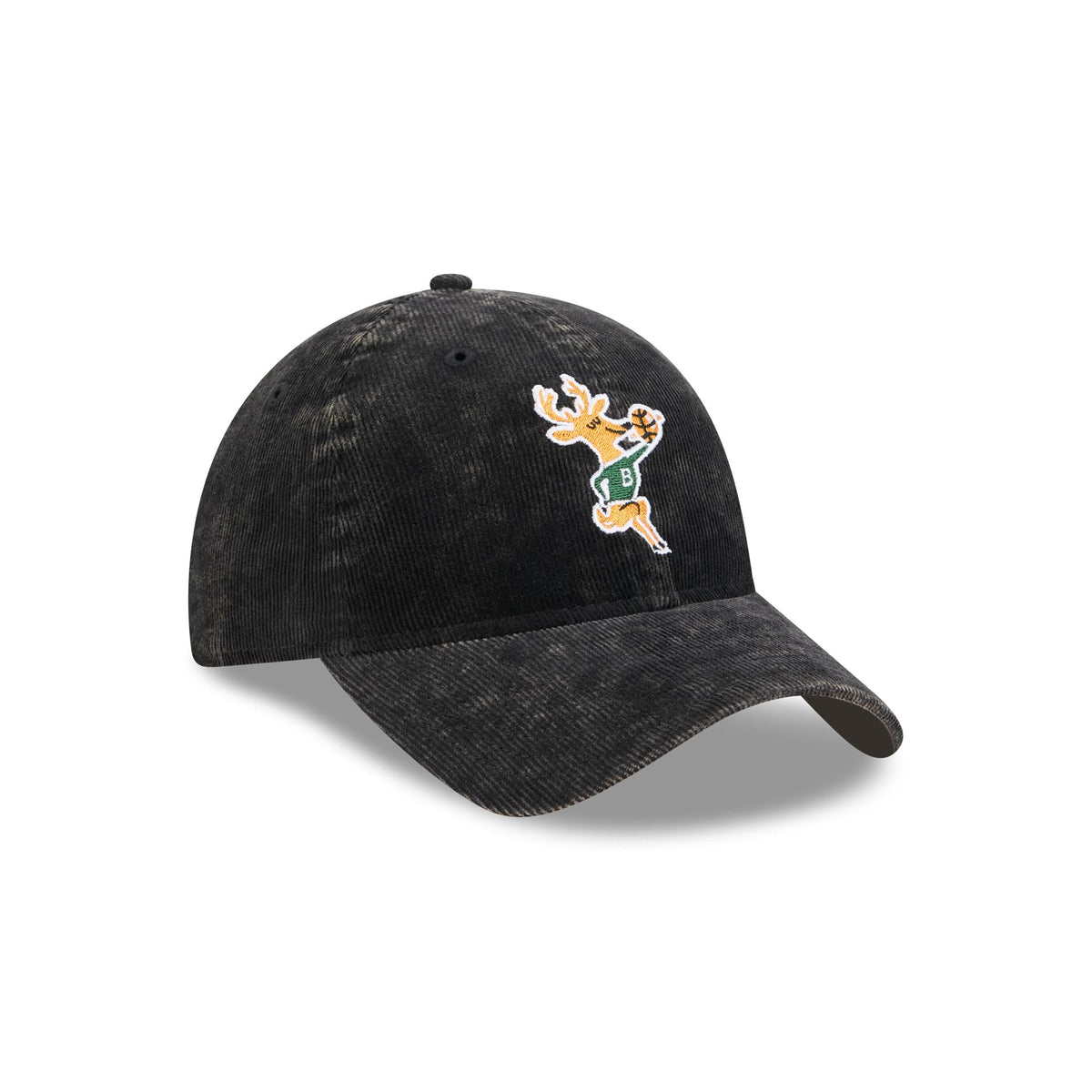 Milwaukee Bucks Washed Cord 9TWENTY Adjustable Hat