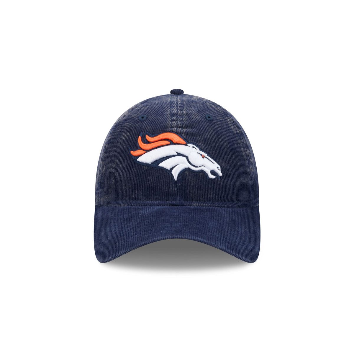 Denver Broncos Washed Cord 9TWENTY Adjustable Hat