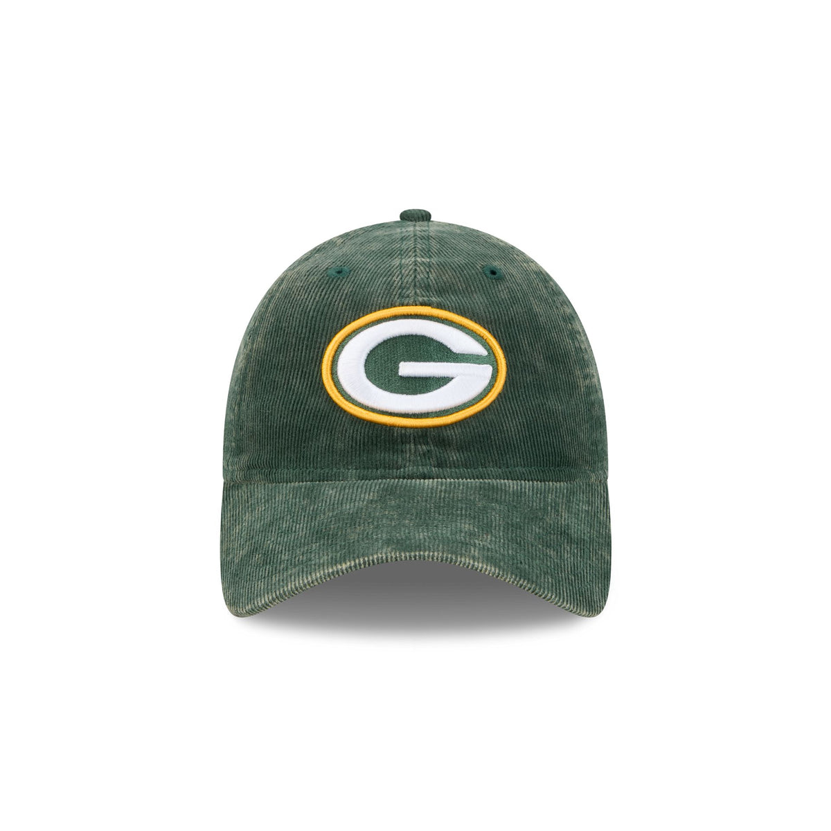 Green Bay Packers Washed Cord 9TWENTY Adjustable Hat