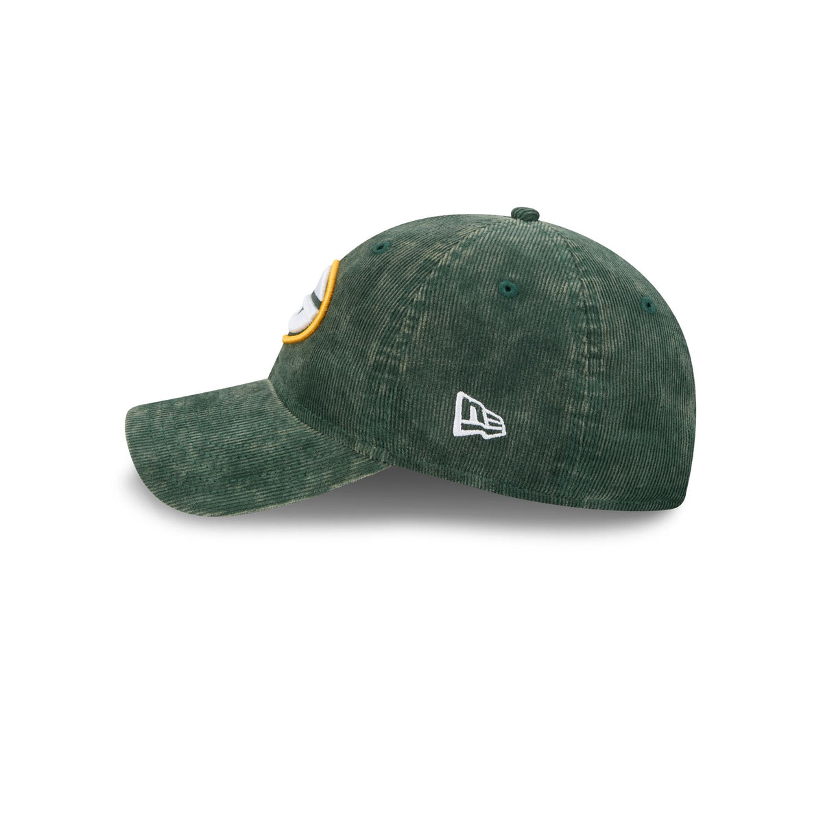 Green Bay Packers Washed Cord 9TWENTY Adjustable Hat