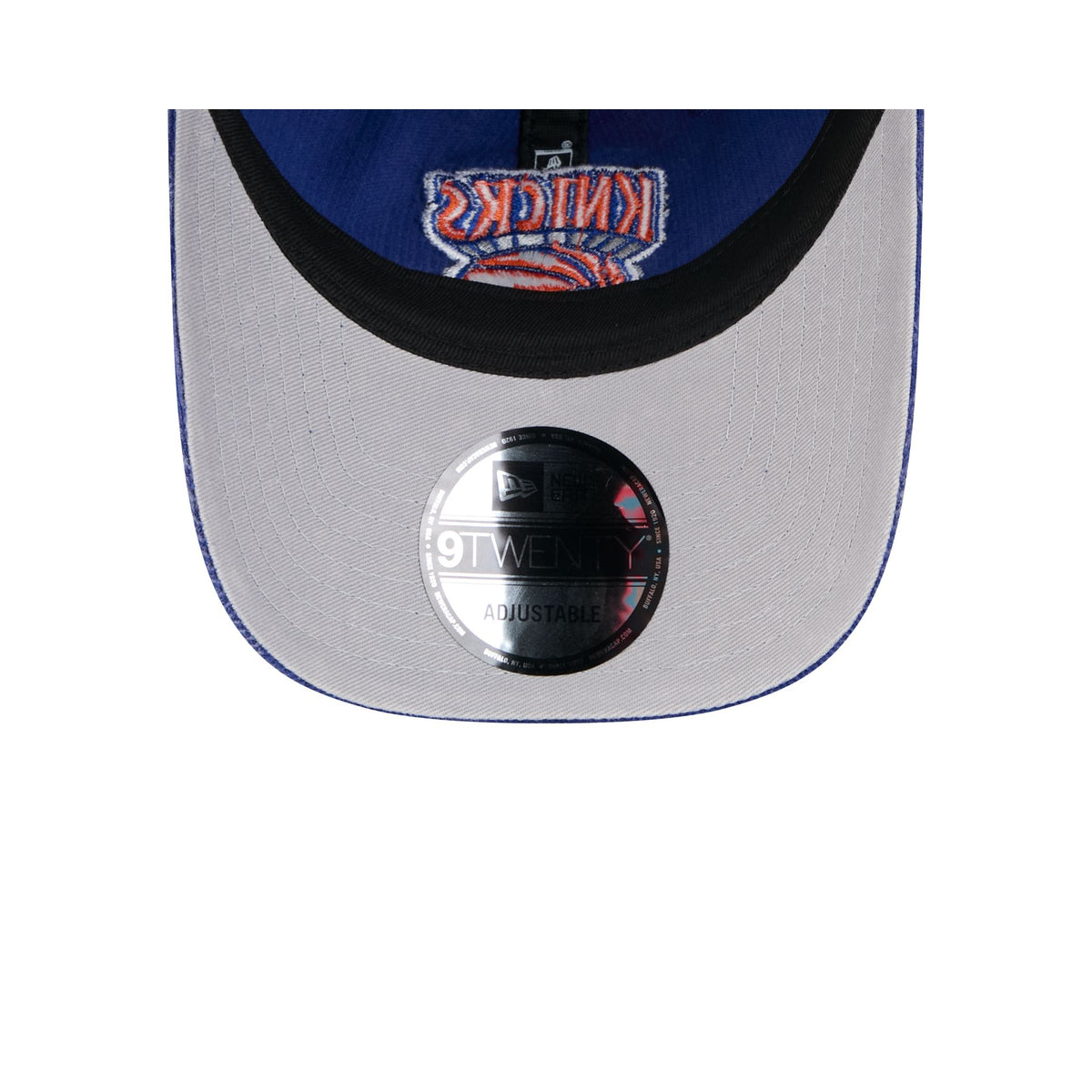 New York Knicks Washed Cord 9TWENTY Adjustable Hat