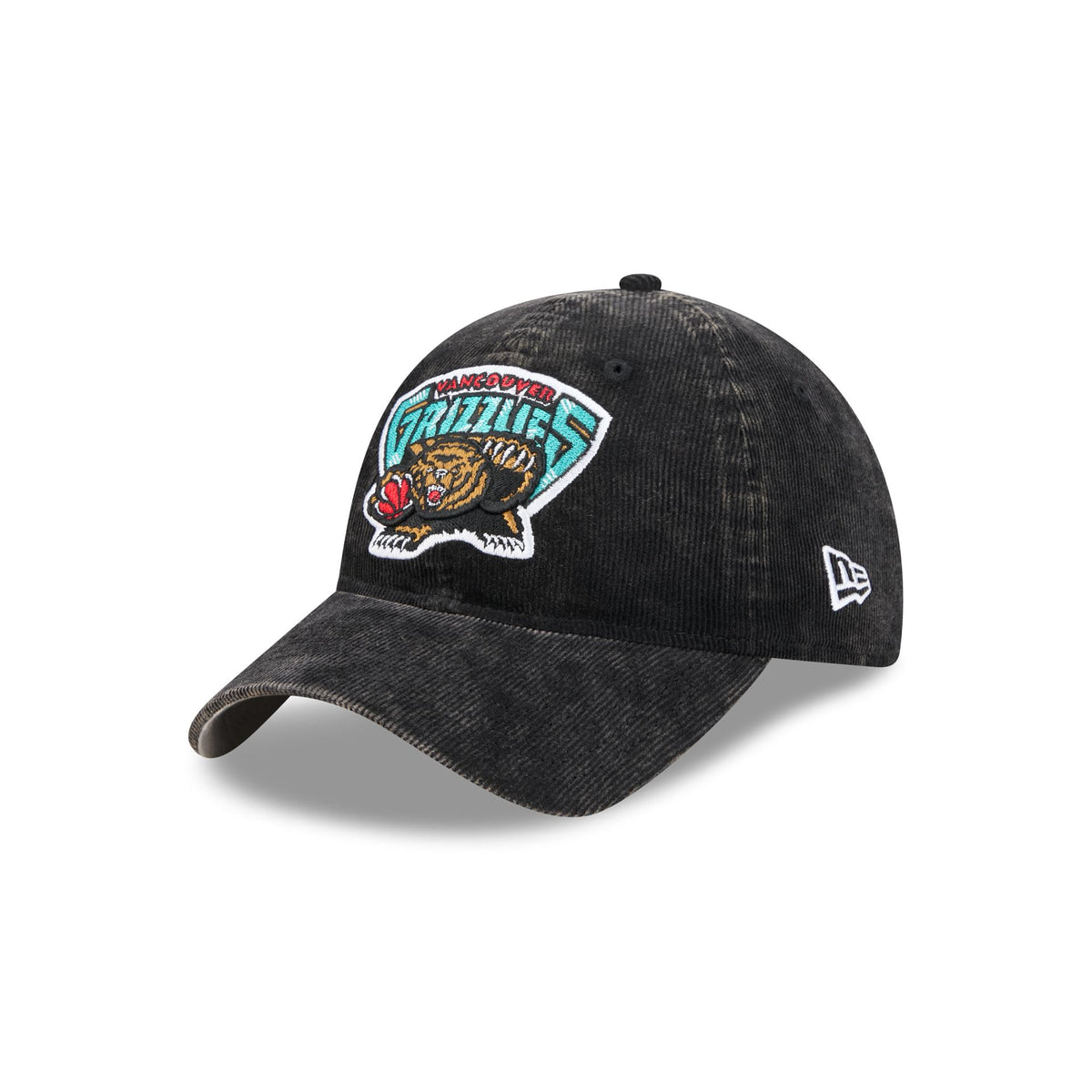 Vancouver Grizzlies Washed Cord 9TWENTY Adjustable Hat
