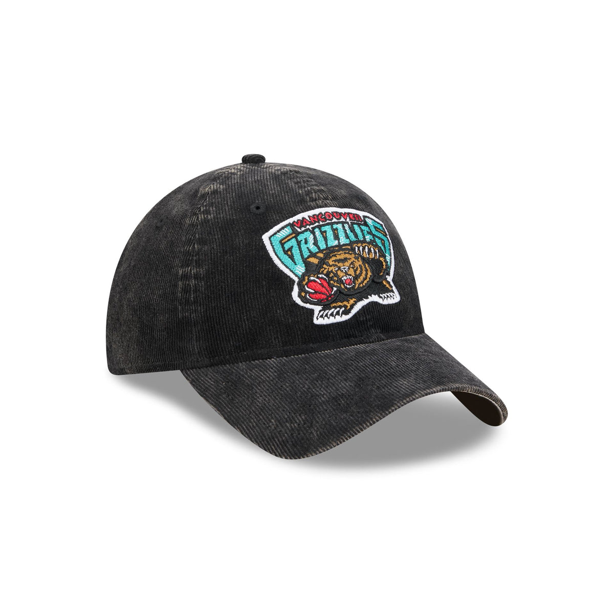 Vancouver Grizzlies Washed Cord 9TWENTY Adjustable Hat